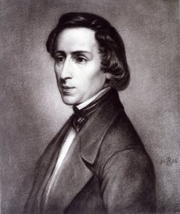 Frederic Chopin-portrett, 1886.